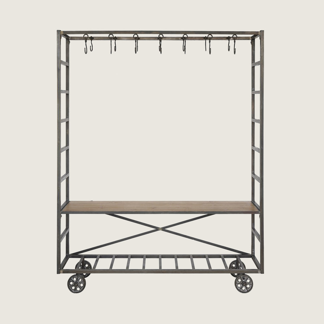 Cart &amp; Bench w/ Hooks
