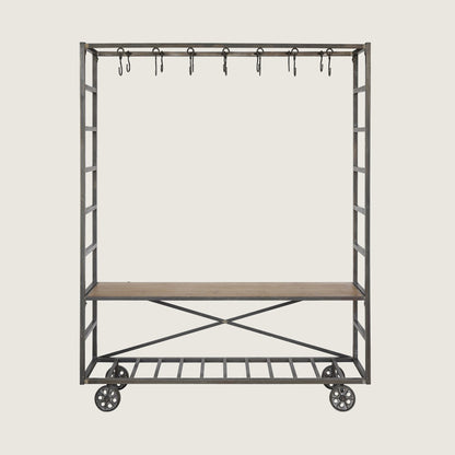 Cart &amp; Bench w/ Hooks