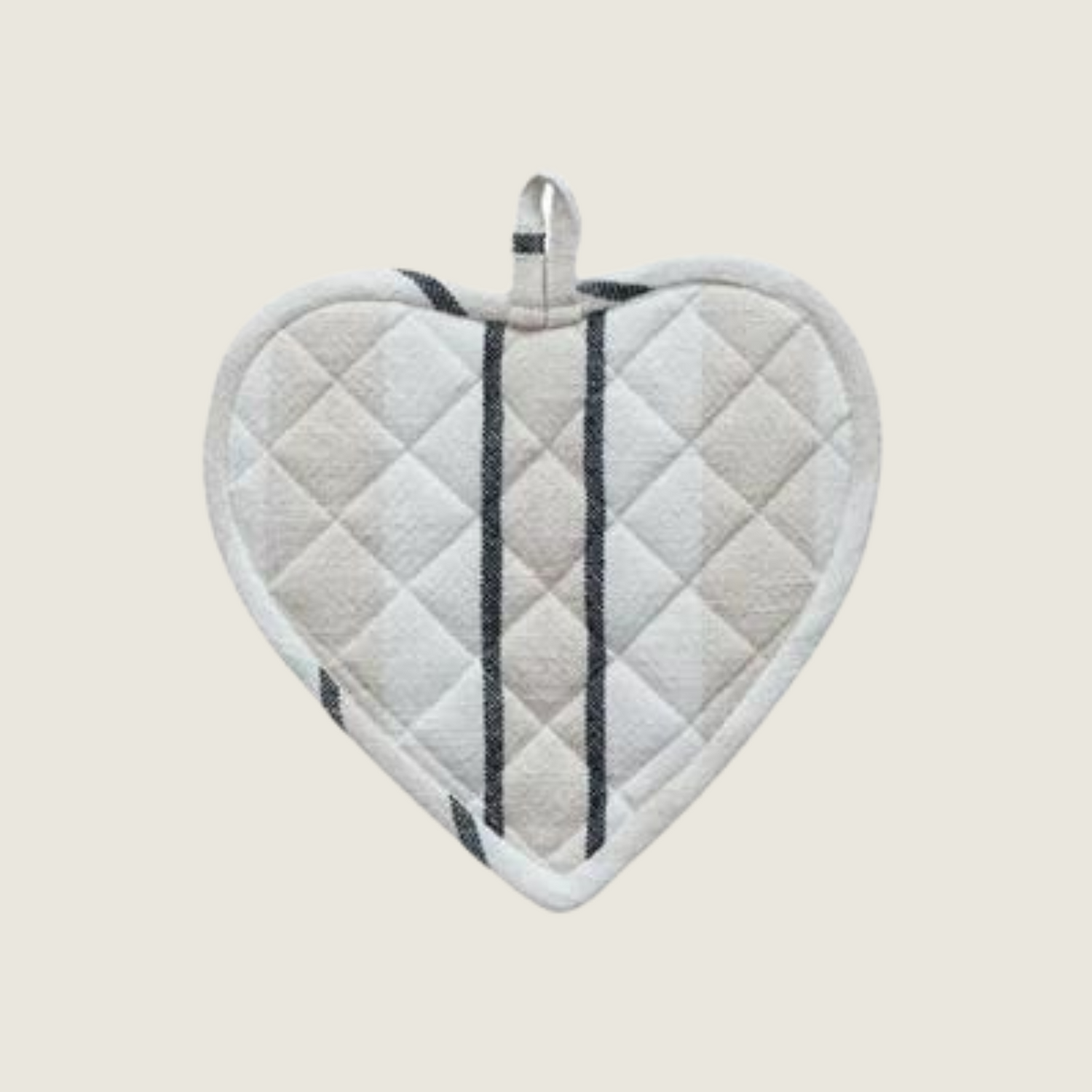 Quilted Heart Shaped Pot Holder - 3 Styles