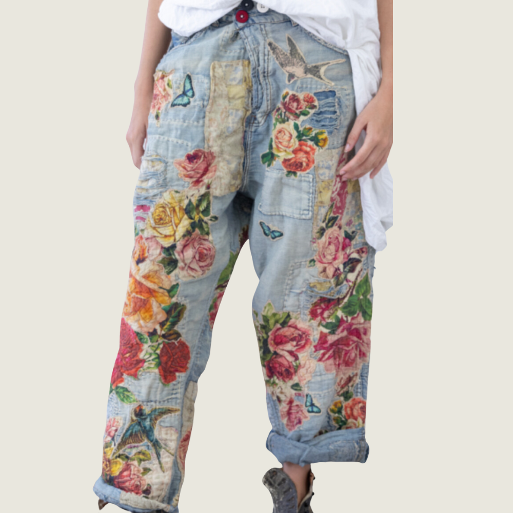 Quilts &amp; Roses Miner Pants - Blackbird General Store