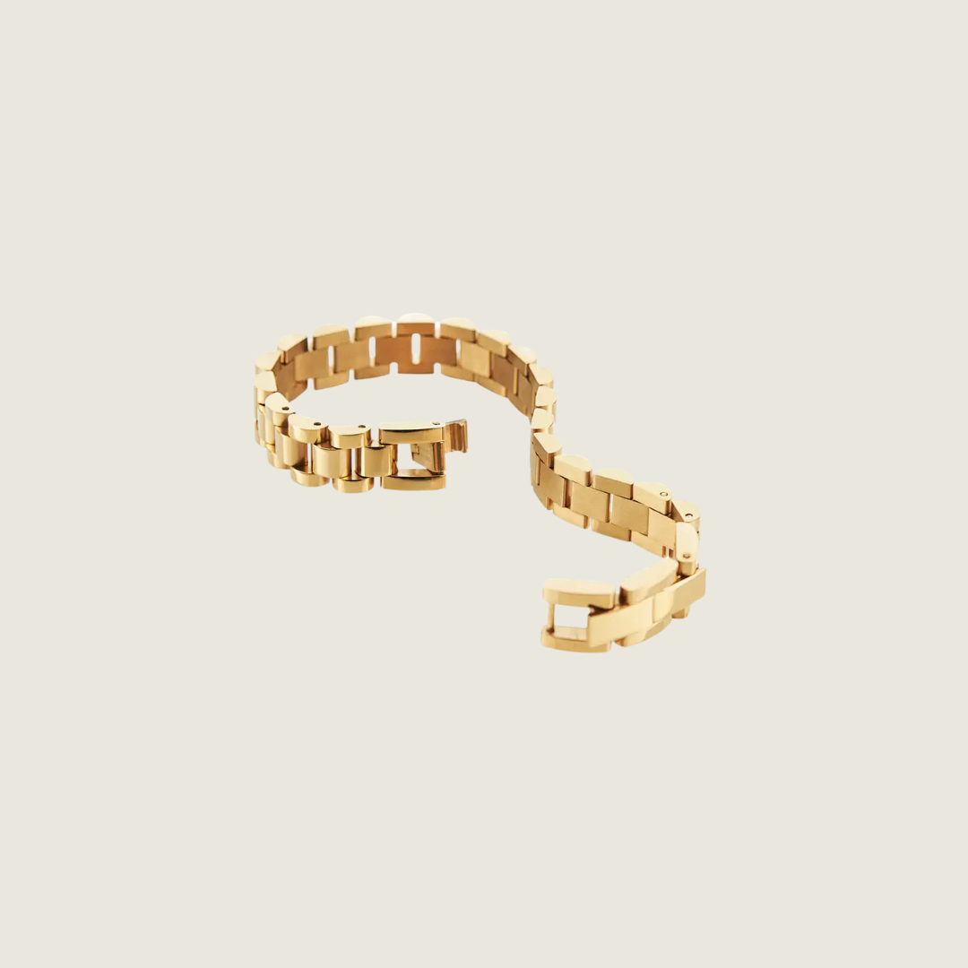 Gold Watch Band Bracelet