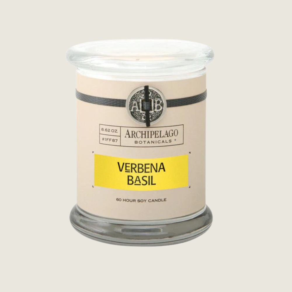 Verbena Basil Jar Candle - Blackbird General Store