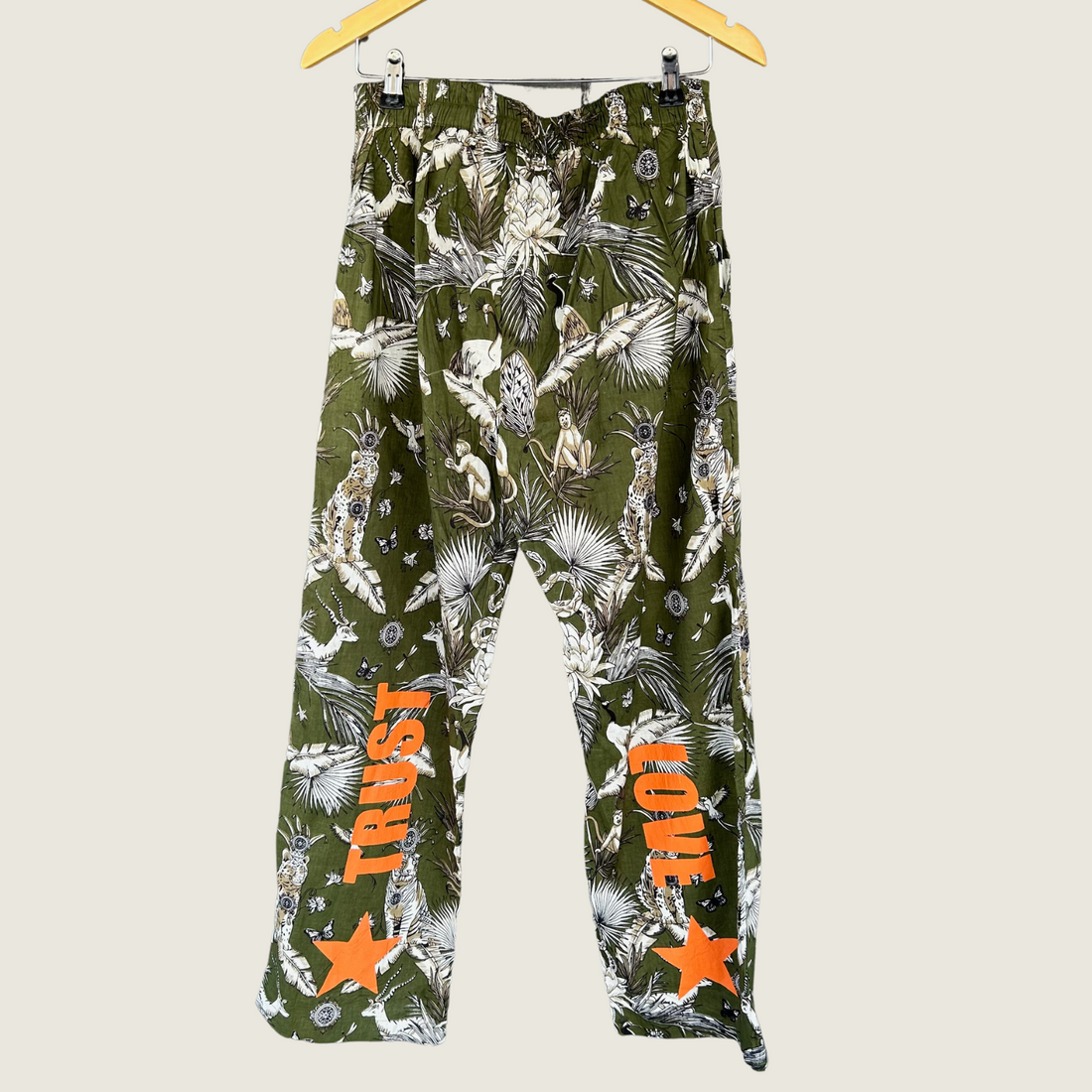 Green Tropical Trust PJ Pants