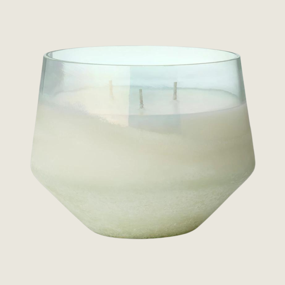 Fresh Sea Salt Large Baltic Glass Candle