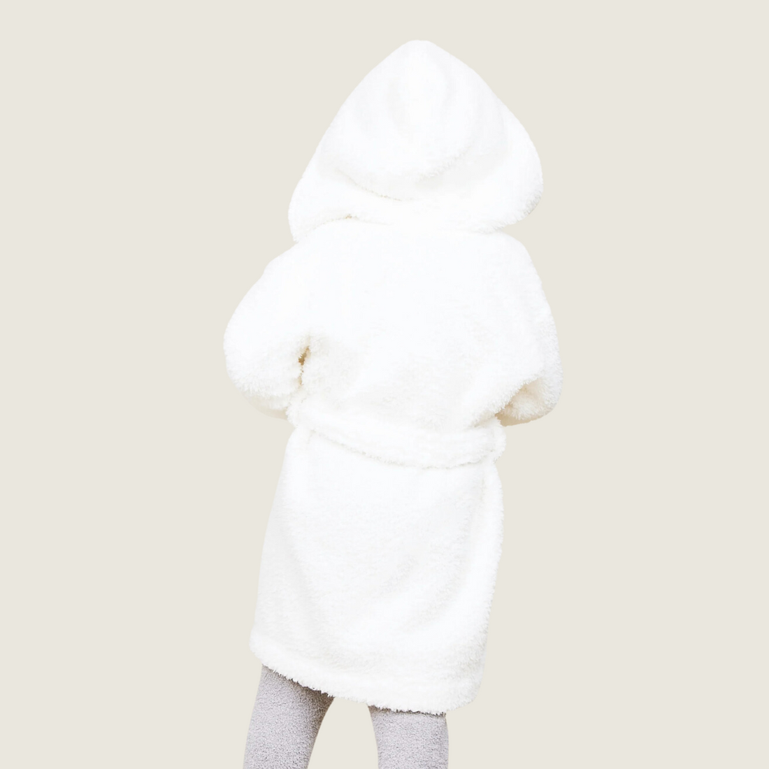 Brushed CozyChic Toddler Robe - Pearl