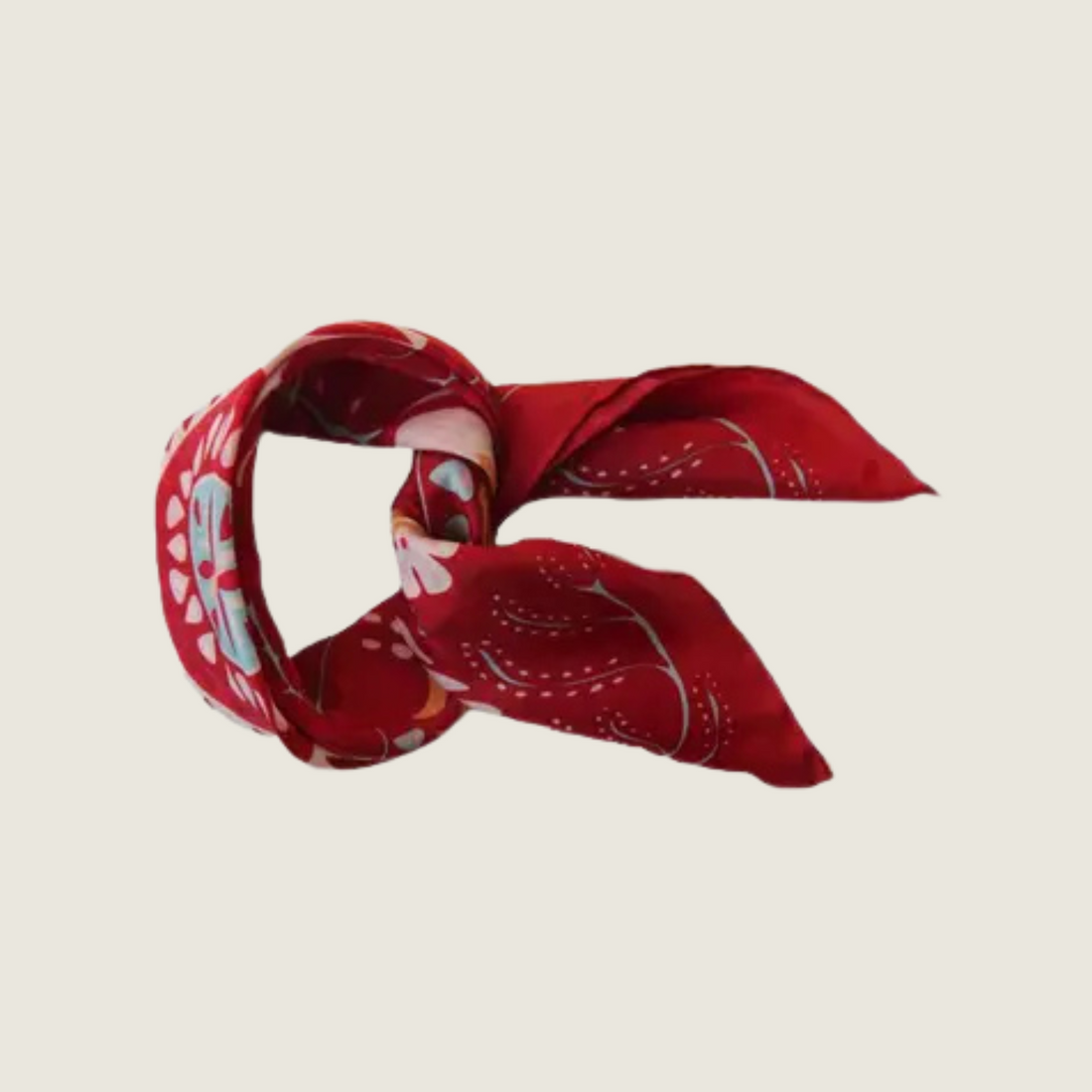 Mini Marushka Red Scarf - Blackbird General Store