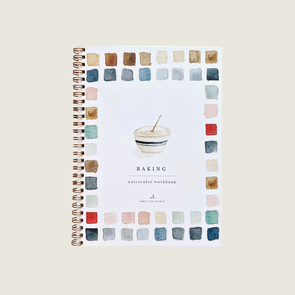 Baking Watercolor Workbook