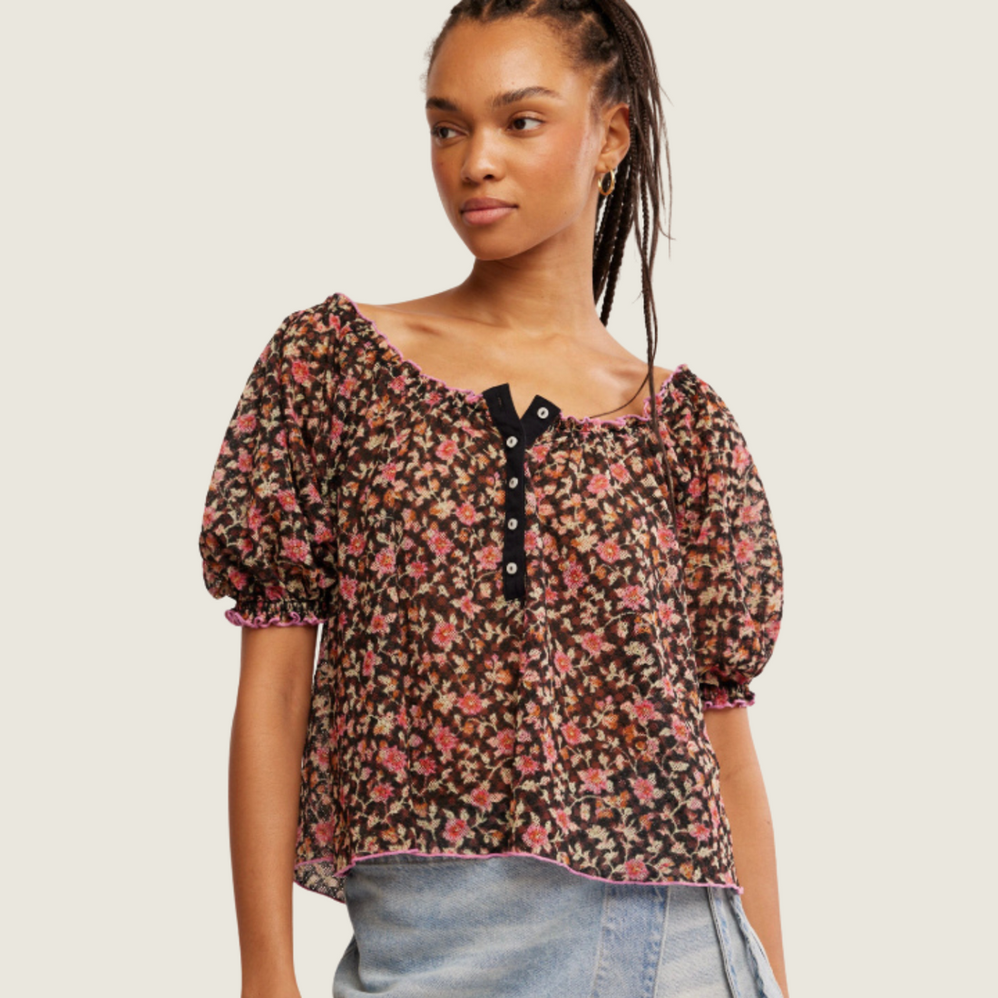 Astra Peasant Top