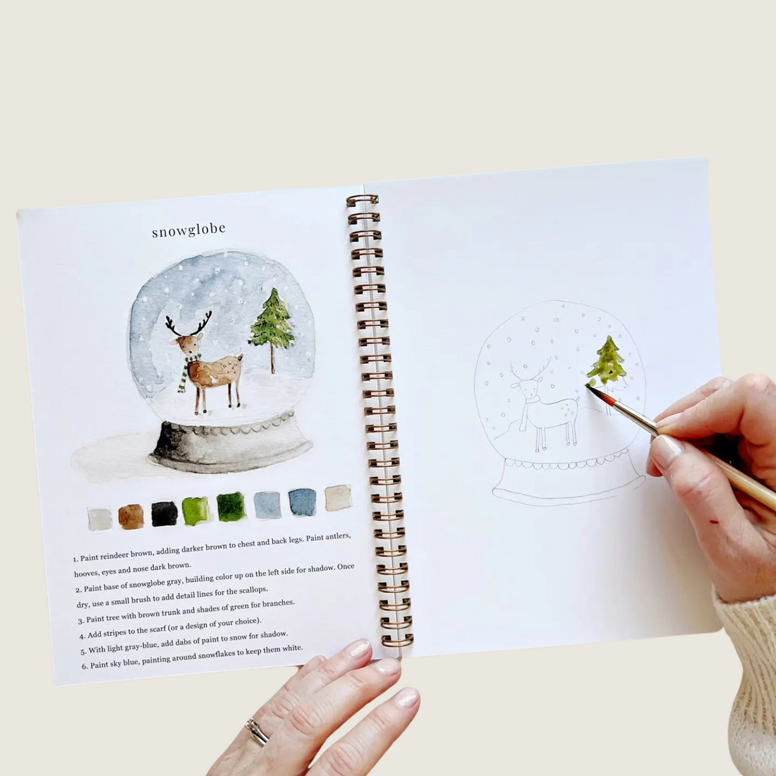 Winter Watercolor Workbook