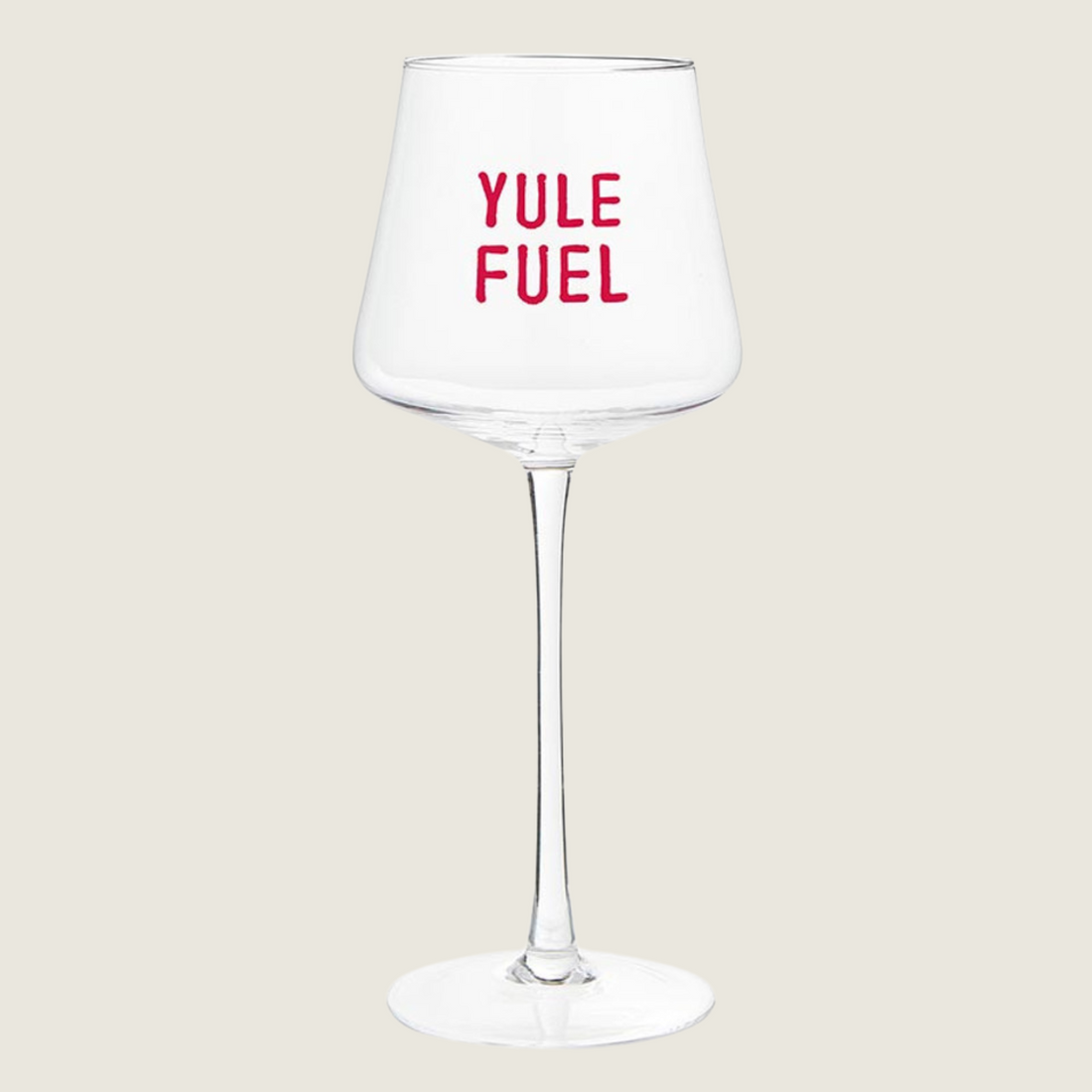 Yule Fuel Wine Glass - Blackbird General Store