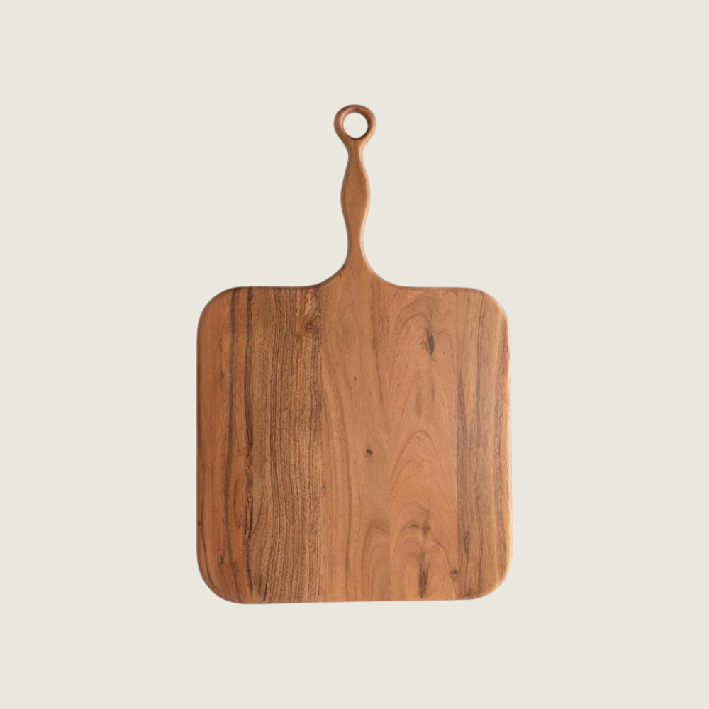 Wood Cutting Board with Wavy Handle - Blackbird General Store
