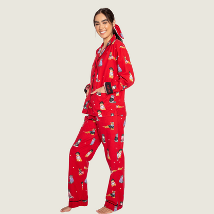 Red Pajama Flannel Set - Blackbird General Store