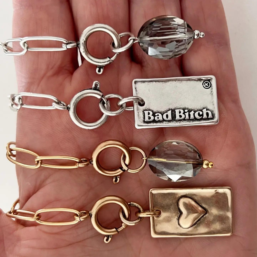 Bad Bitch Versa Chain - Gold - Blackbird General Store