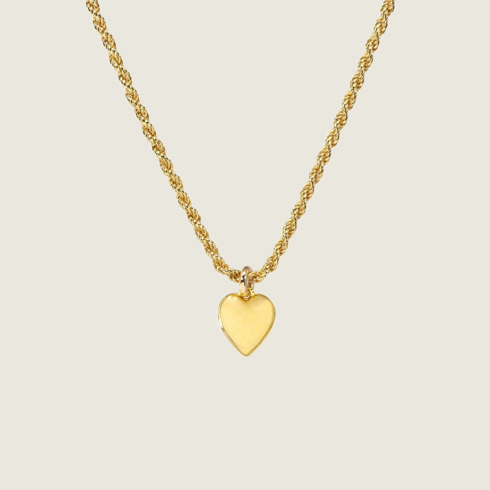 Hanging Heart Necklace - Blackbird General Store