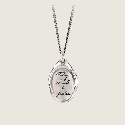 Today I Will Be Fearless Affirmation Talisman - Blackbird General Store