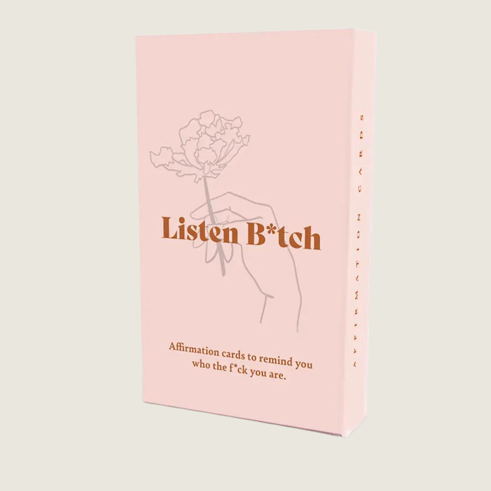 Listen Bitch Affirmation Cards - Blackbird General Store
