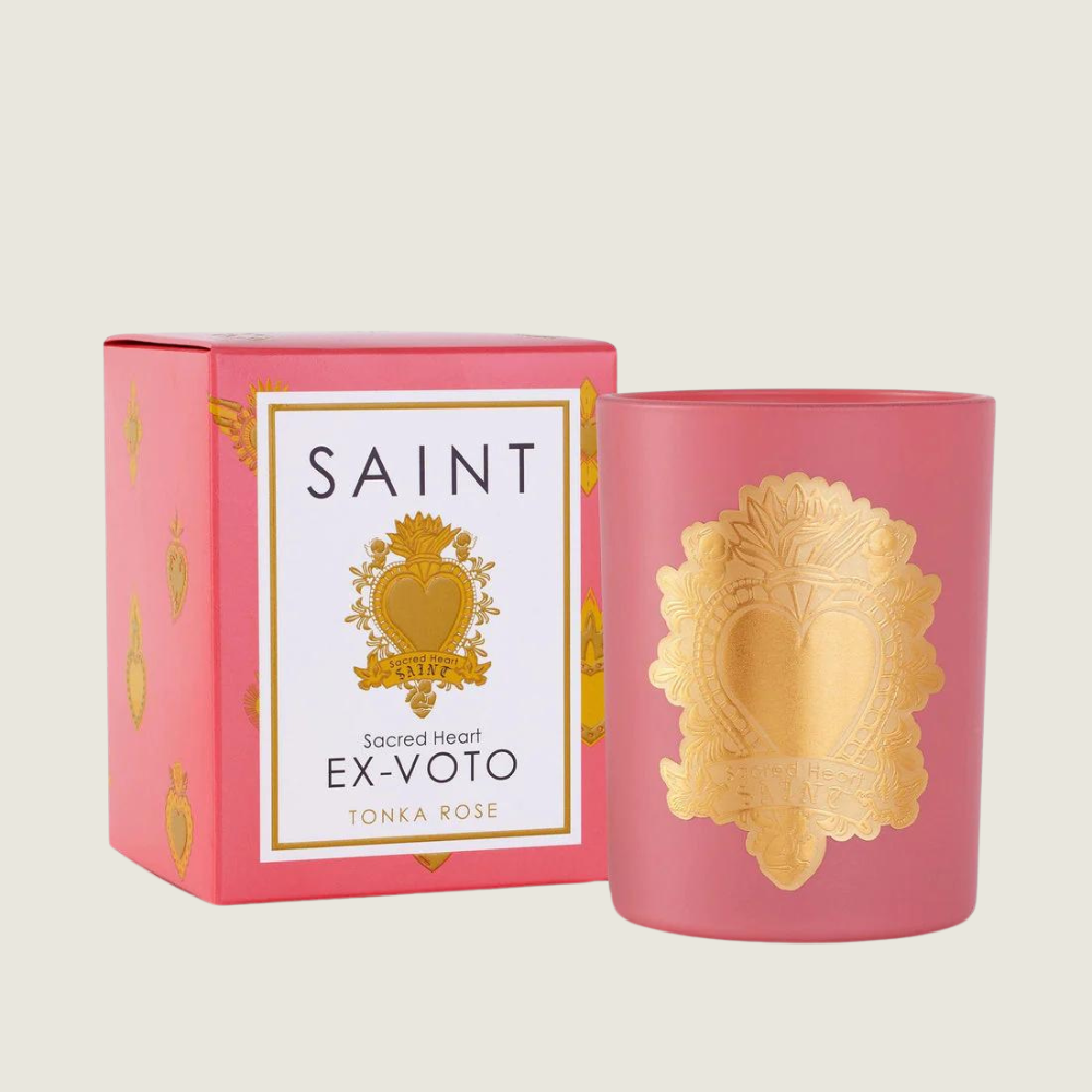 Ex-Voto Sacred Heart Collector Series Vol. ll Candle-Pink - Blackbird General Store