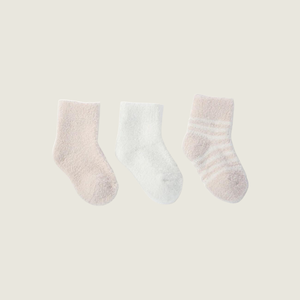 3 Pack Infant Socks - Pink - Blackbird General Store
