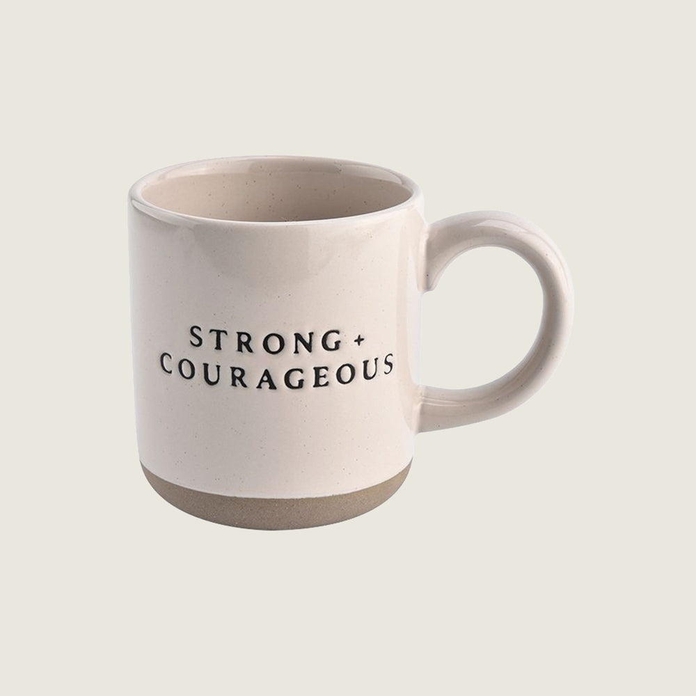 Strong + Courageous Coffee Mug - Blackbird General Store