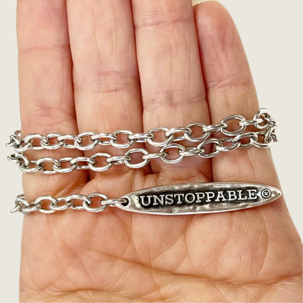 Unstoppable Choker Necklace - Silver - Blackbird General Store