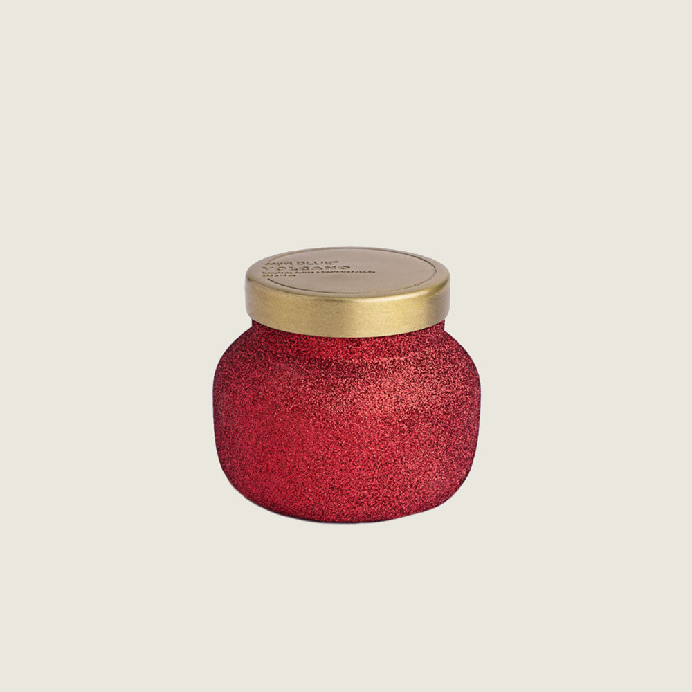 Petite Volcano Red Glam Jar - Blackbird General Store