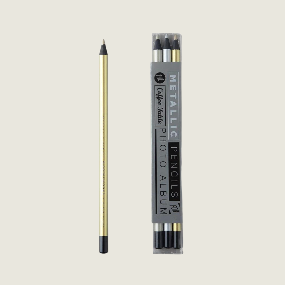 Metallic Pencils 3 Pack - Blackbird General Store