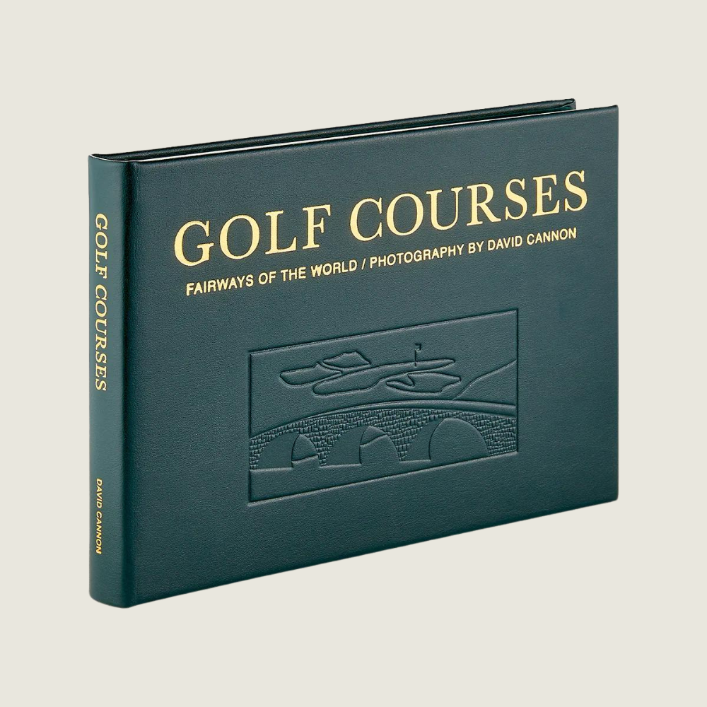 Golf Courses: Fairways Of The World (Leather) - Blackbird General Store