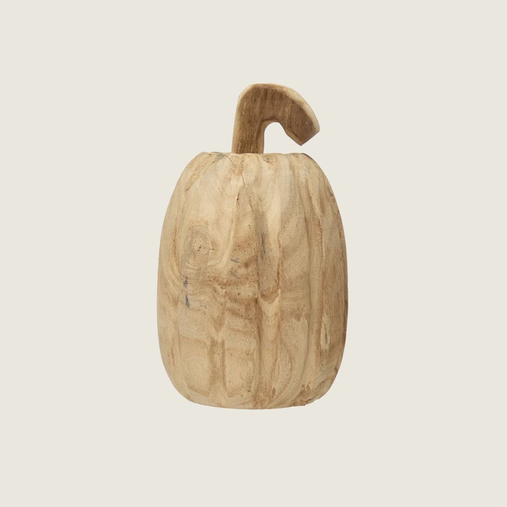 Hand Carved Pumpkin - Tall - Blackbird General Store