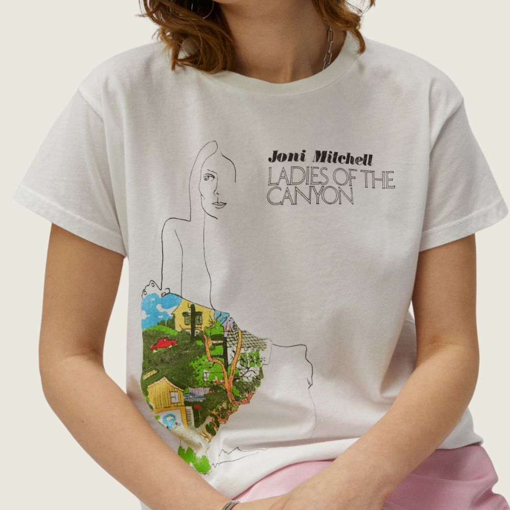Joni Mitchell Ladies of the Canyon Solo Tee - Blackbird General Store