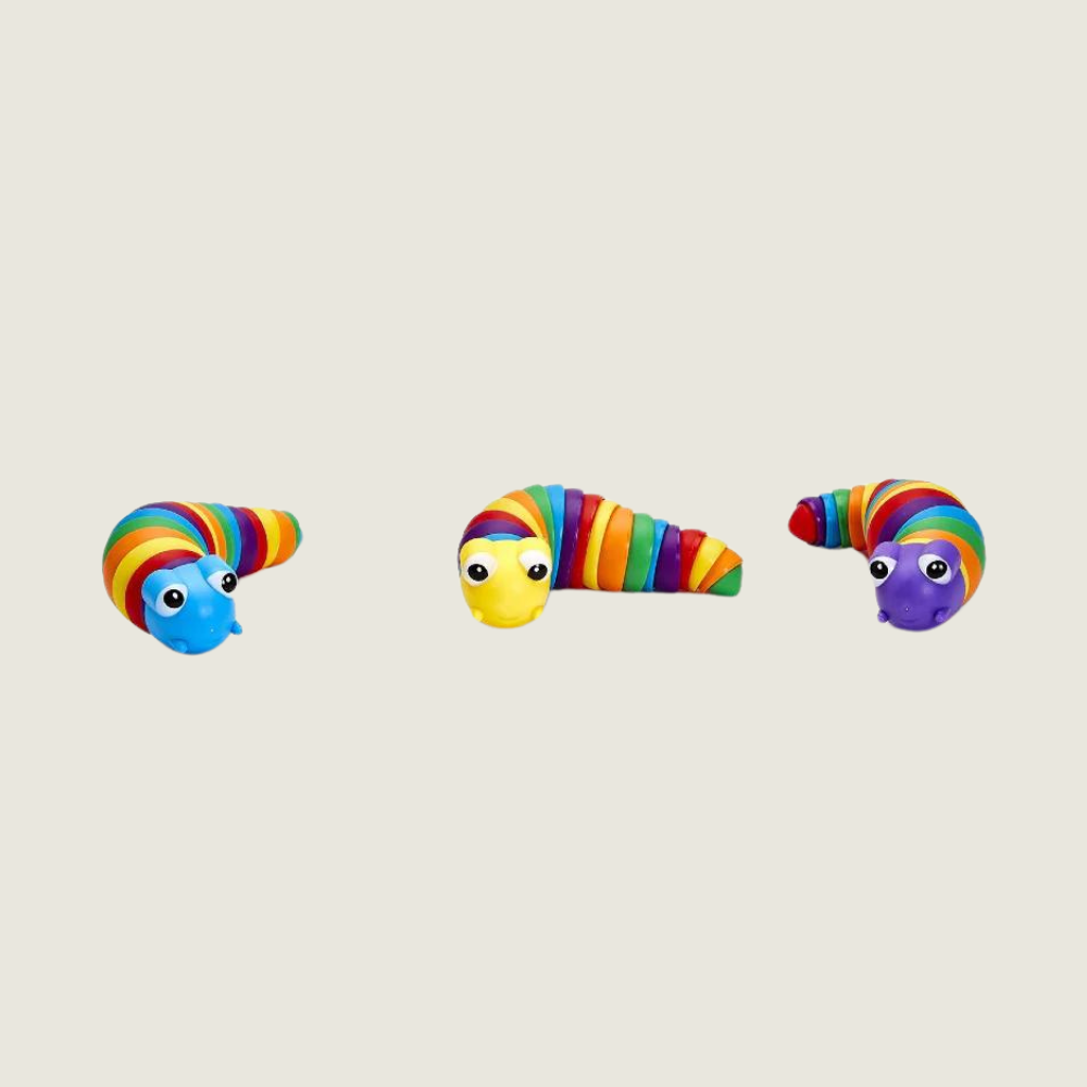 Rainbow Caterpillar Fidget Toys - Blackbird General Store