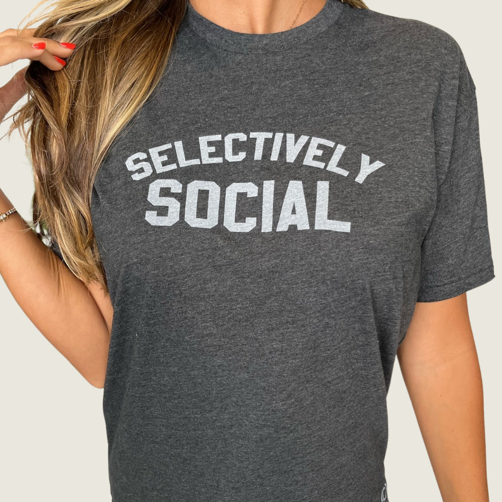 Selectively Social Tee - Blackbird General Store