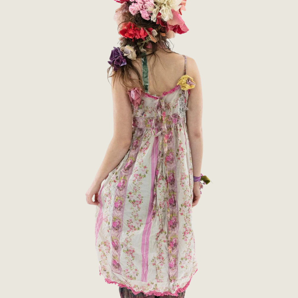 Floral Stripe Amigas Dress - Blackbird General Store