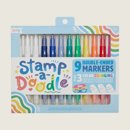 Stamp-A-Doodle Double-Ended Markers - Blackbird General Store