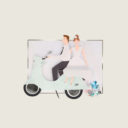 Scooter Couple Card - Blackbird General Store