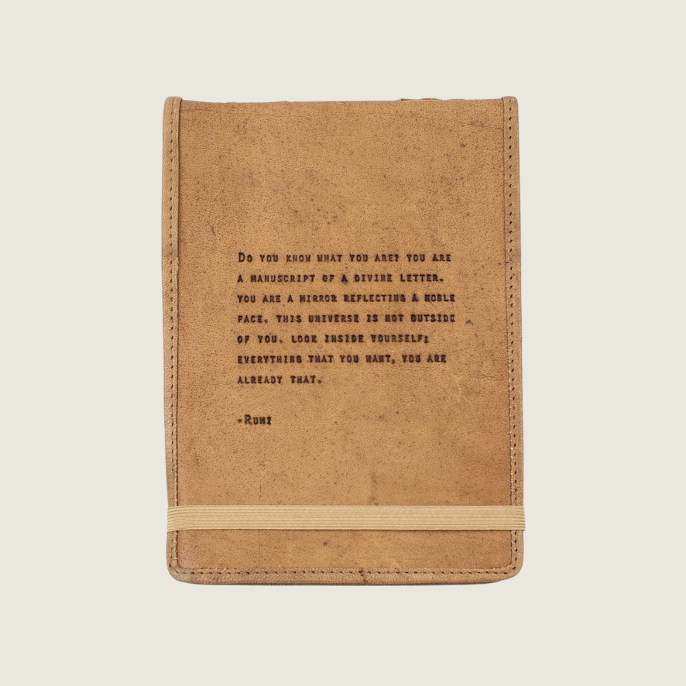 Rumi Leather Journal