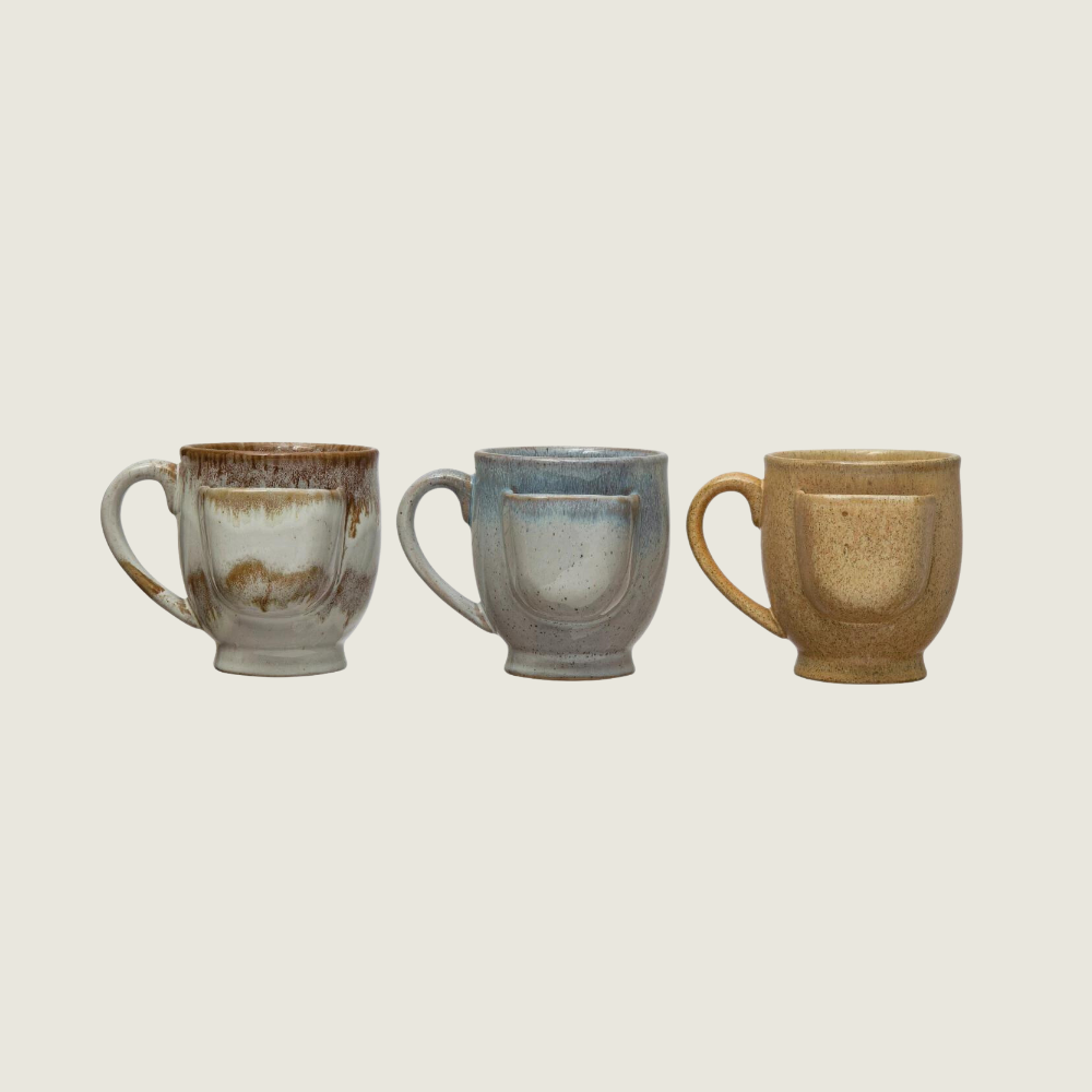Glazed Mug with Tea Bag Holder - Blackbird General Store