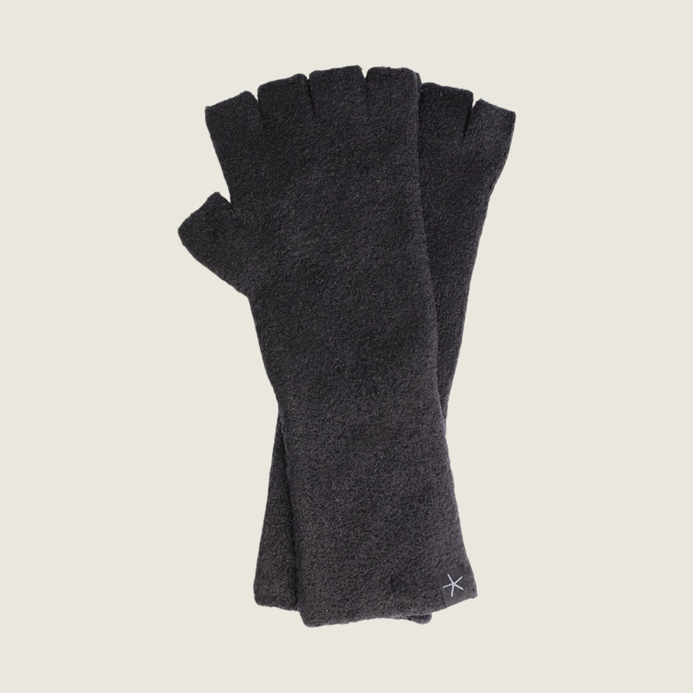 Carbon CozyChic Fingerless Gloves - Blackbird General Store