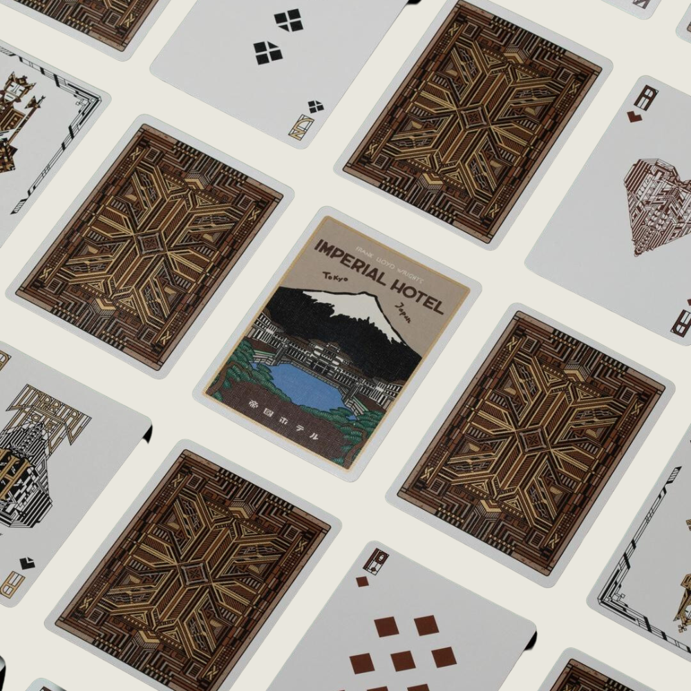 Imperial Hotel Playing Cards - Blackbird General Store