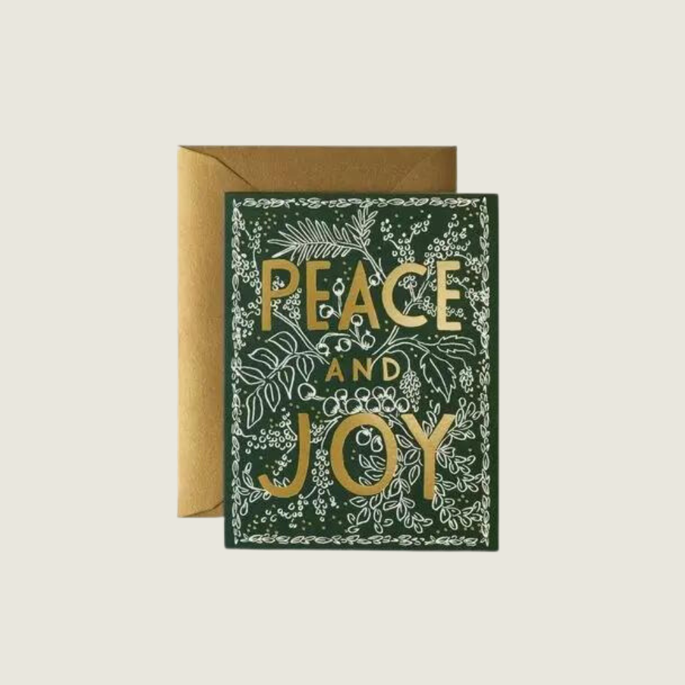 Evergreen Peace Card - Blackbird General Store