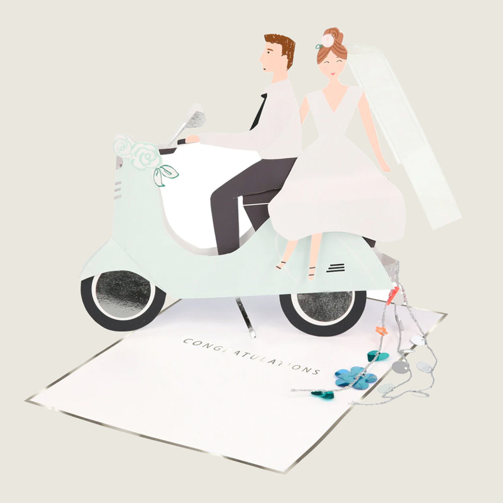 Scooter Couple Card - Blackbird General Store