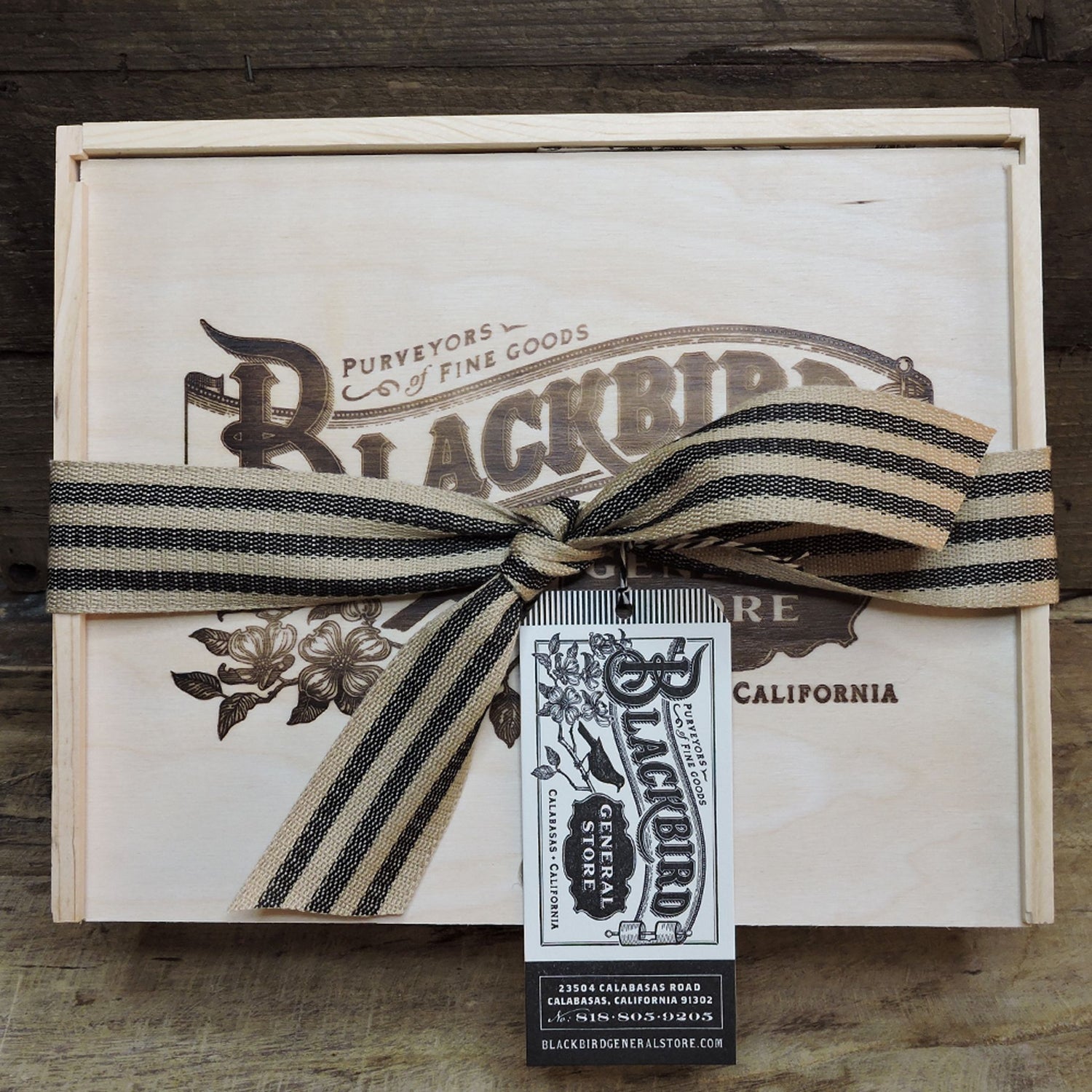 Blackbird Wood Gift Boxes - Blackbird General Store