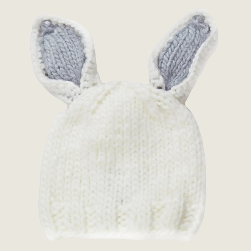 Hand Knit Bunny Hat - Blackbird General Store