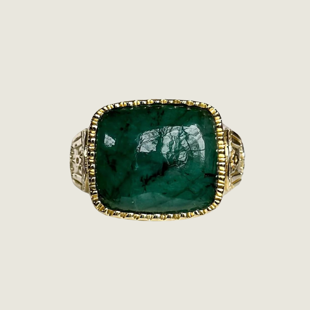 Fatima Ring Emerald - Blackbird General Store