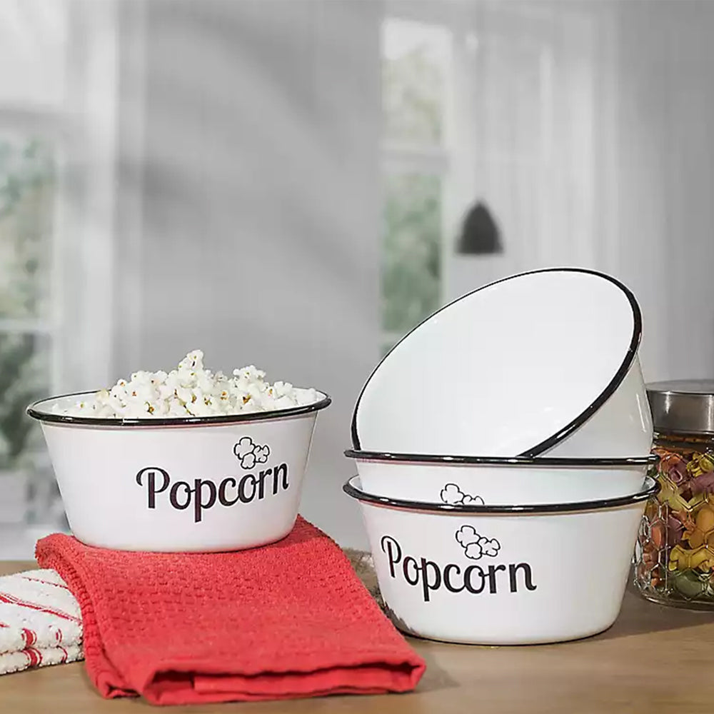 bowl, popcorn bowl, poppin bowl
