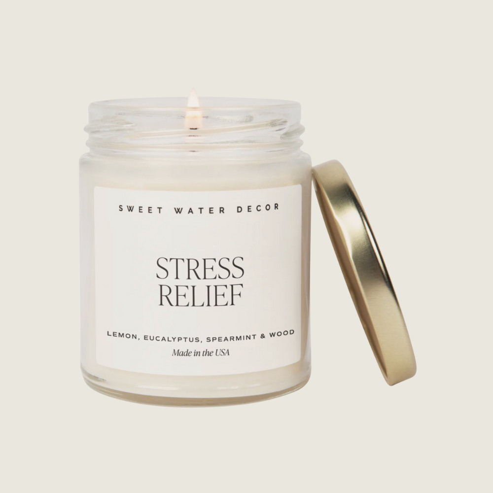 Stress Relief Soy Candle - Blackbird General Store