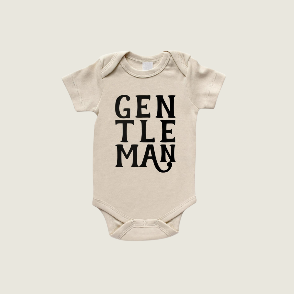 Cream Gentleman Onesie - Blackbird General Store