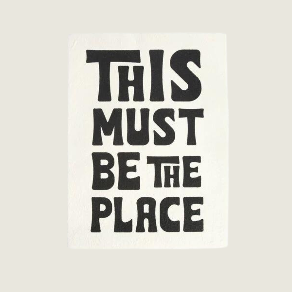 This Must Be The Place Paper Print
